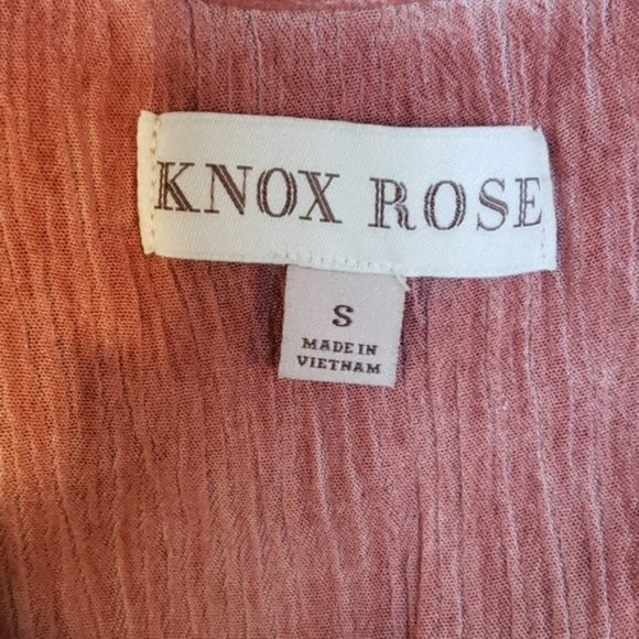 Knox Rose Pink Sleeveless Tunic with Lace Detail - Picture 7 of 7